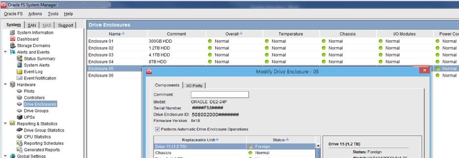 Foreign disk
